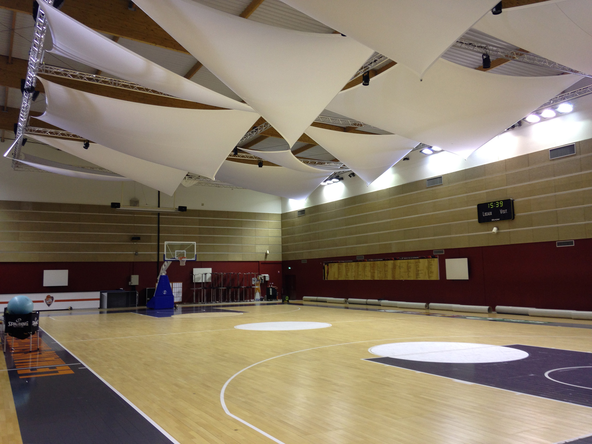 salle VIP sport gymnase Antarès Le Mans