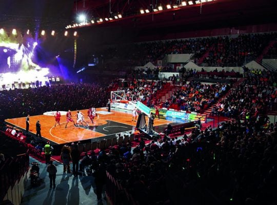 Salle terrain de sport basket hall Antarès Le Mans